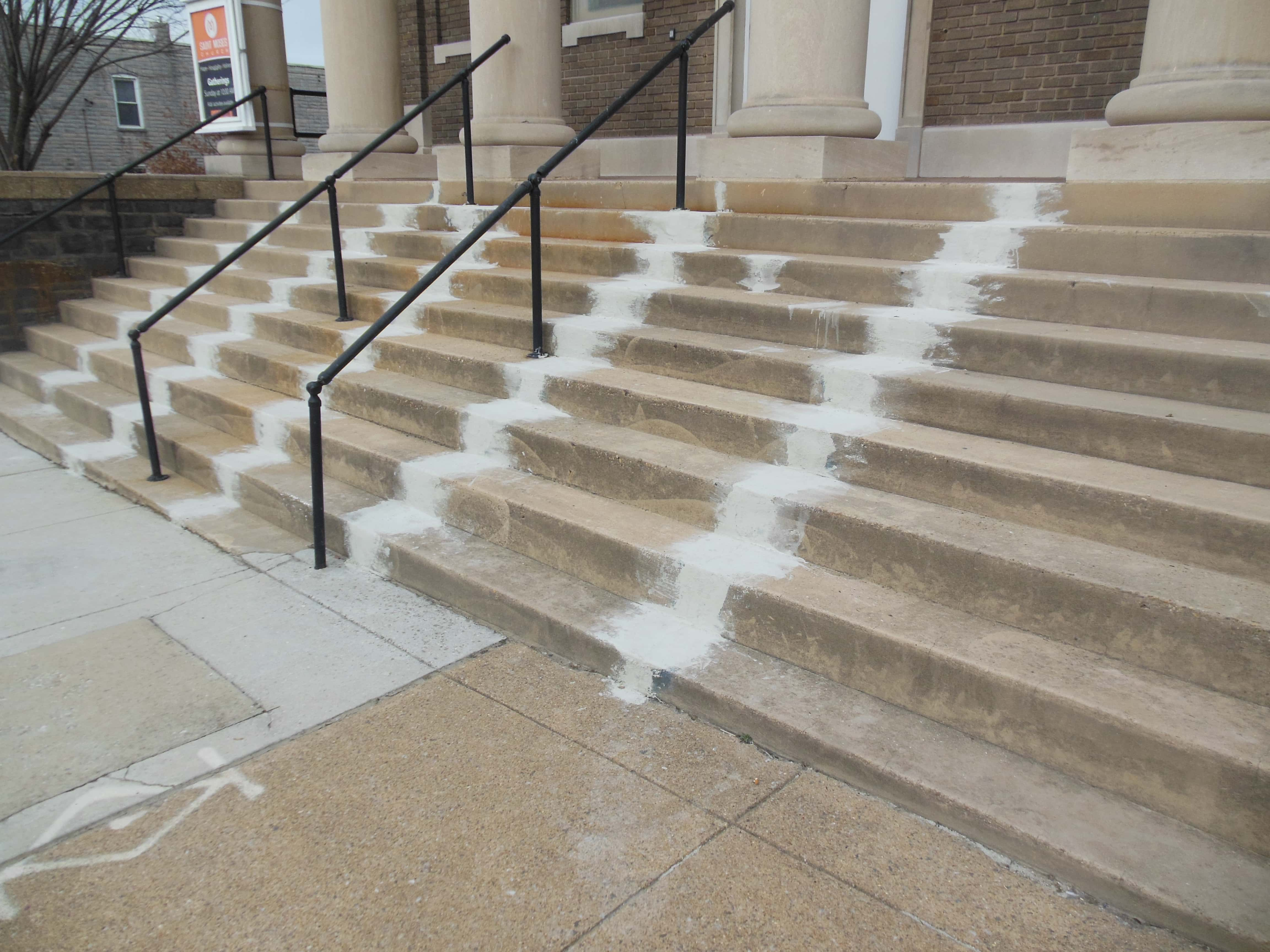 Kaufman Products Is Used For Concrete Step Repair & Resurfacing